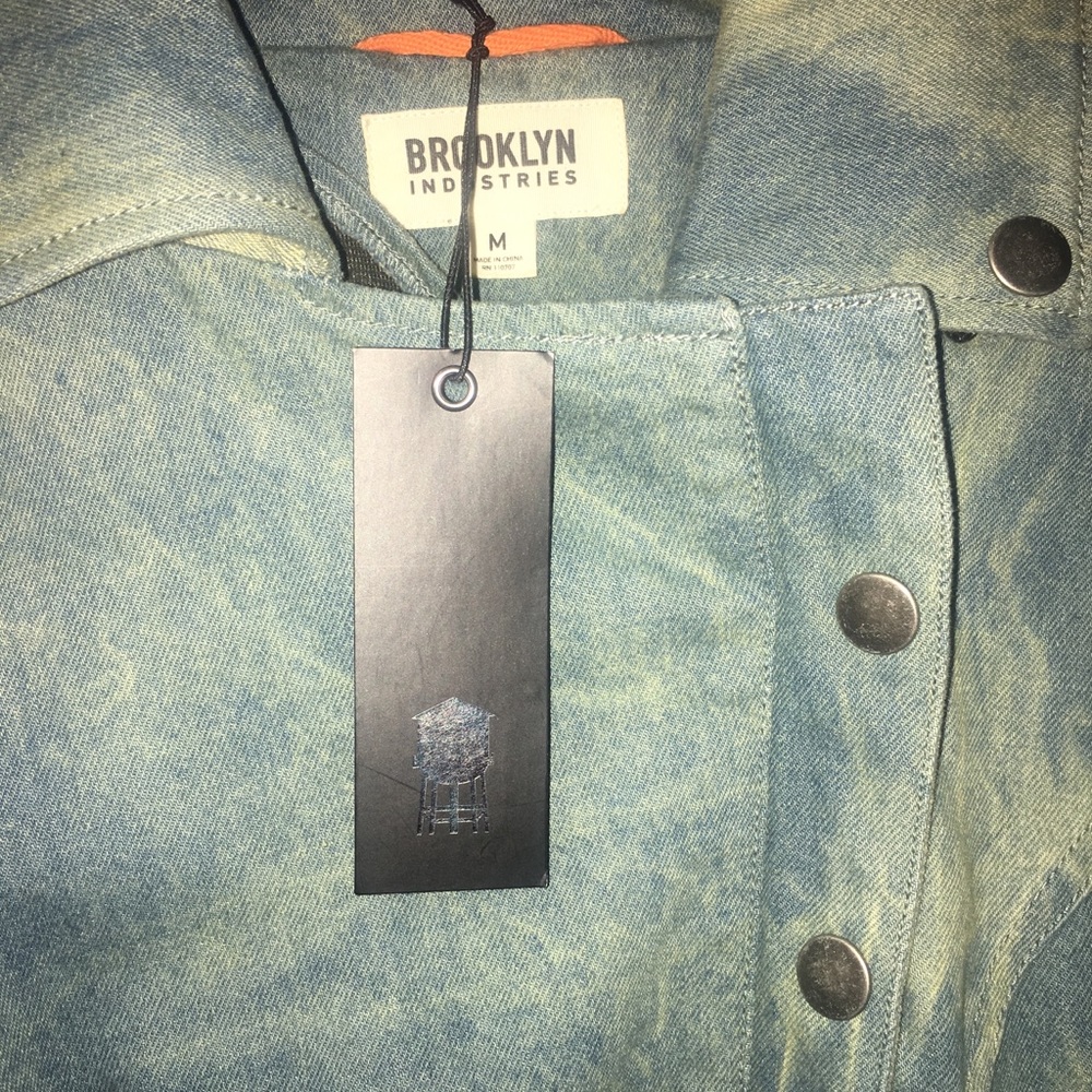 Vintage Denim Moto Jacket - Picture 4 of 9